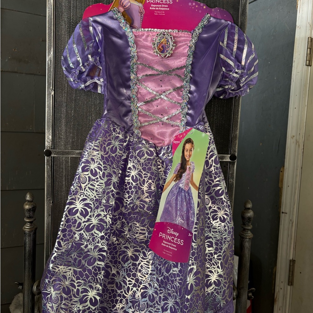 Disney Princess Rapunzel Kids Costume - Purple and Pink